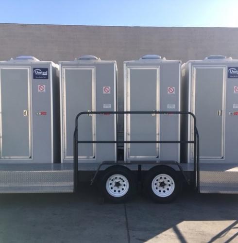 VIP Porta Potty Exterior View