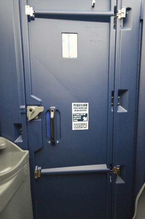Flushable Porta Potty Interior View
