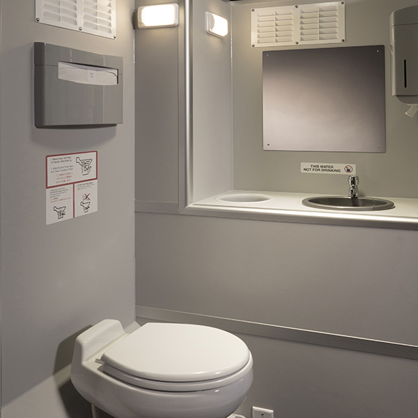 VIP Solar Toilet Interior View