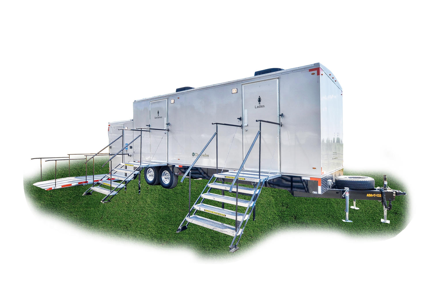 Large ADA Restroom Trailer Exterior