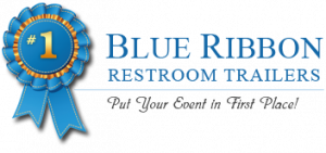 Blue Ribbon Restroom Trailers Logo